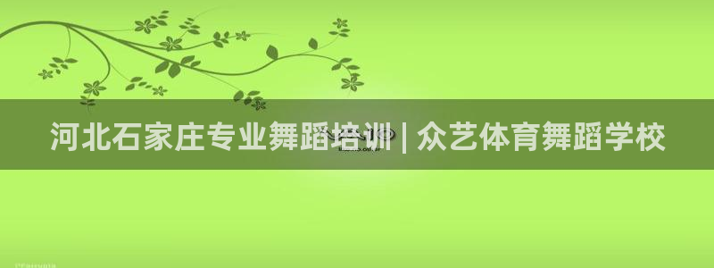 富联机器人产业研发基地：河北石家庄专业舞蹈培训 | 